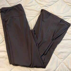Dark gray Yoga Pants flare bottom
